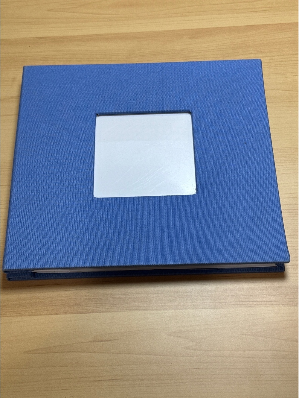 Blue Baby Memory Photo Album with Monthly Growth Pages